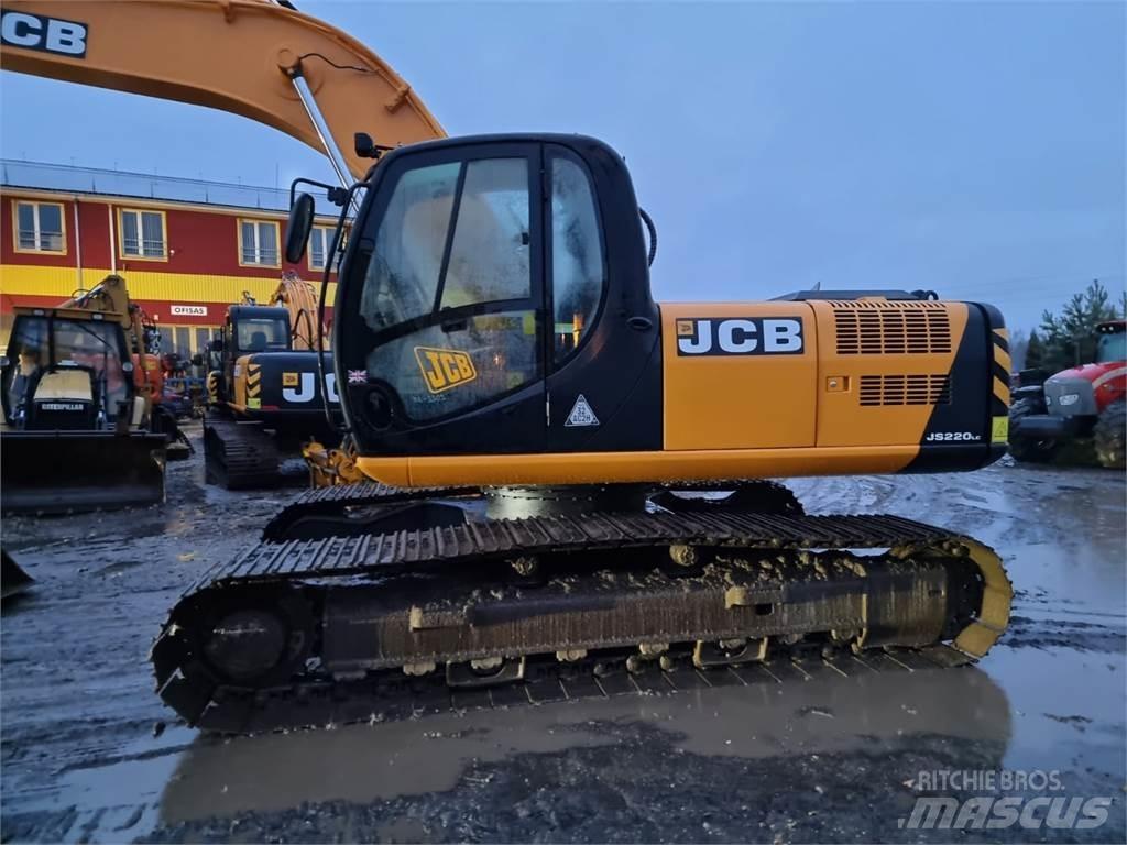 JCB JS220LC Bagri goseničarji