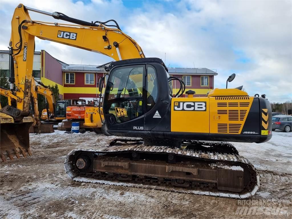 JCB JS220LC Plus Bagri goseničarji
