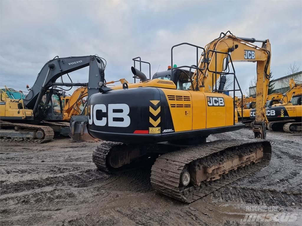 JCB JS220LC (PLUS) Bagri goseničarji
