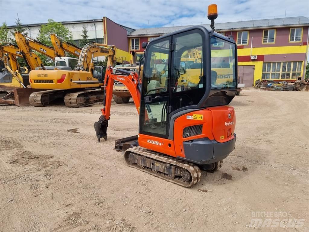 Kubota KX 018-4 Mini bagri <7t
