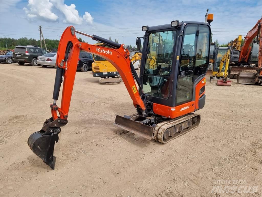 Kubota KX 018-4 Mini bagri <7t