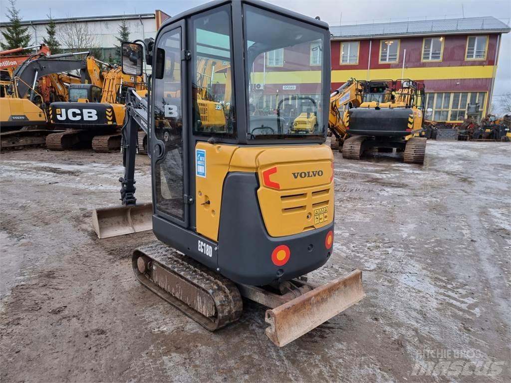 Volvo EC18D Mini bagri <7t