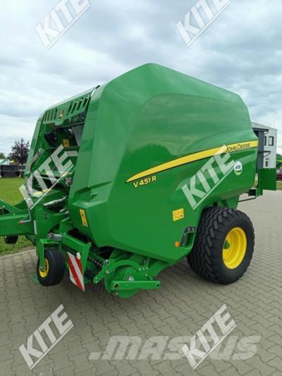 John Deere V451R Balirke (okrogle bale)