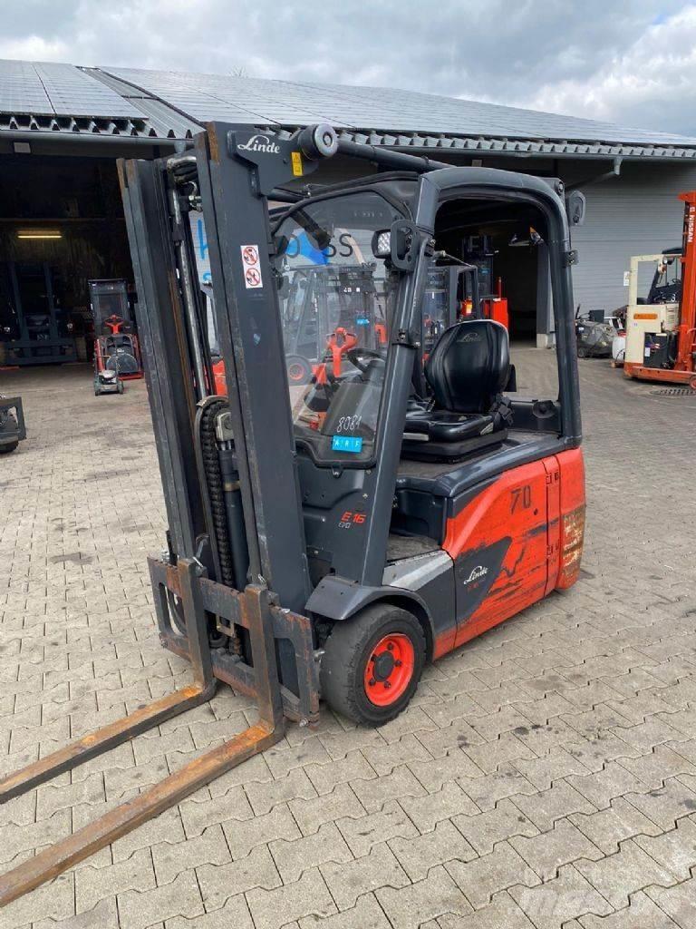 Linde E 16-02 Električni viličarji