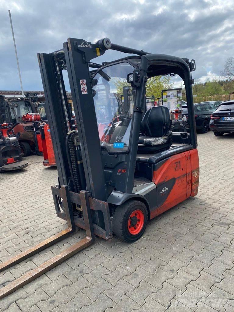 Linde E 16-02 Električni viličarji