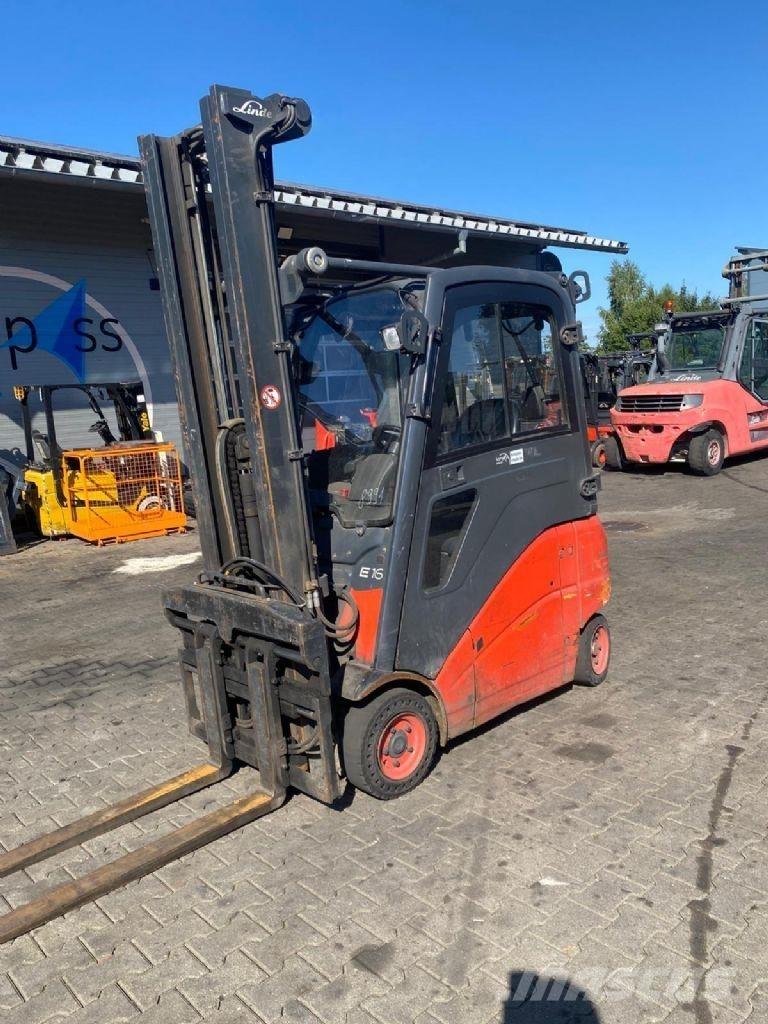 Linde E 16 PH-01 Električni viličarji