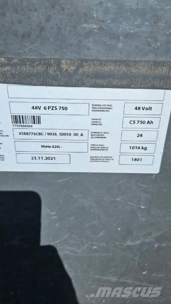 Linde E 18 L-02 Električni viličarji
