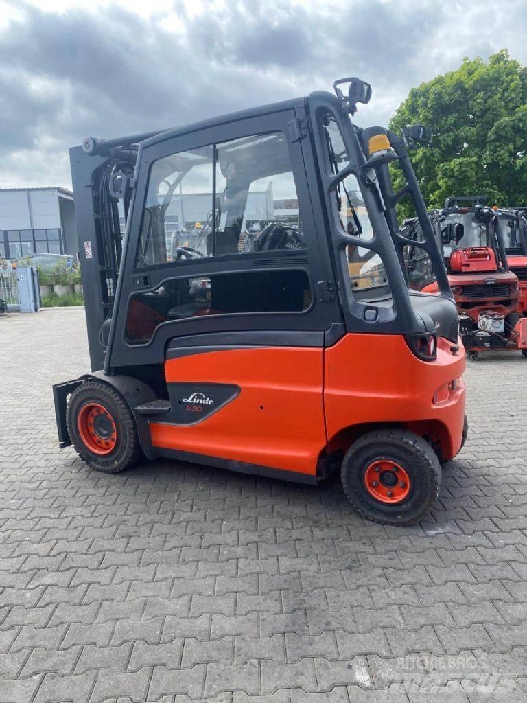 Linde E 50 HL-01 Električni viličarji