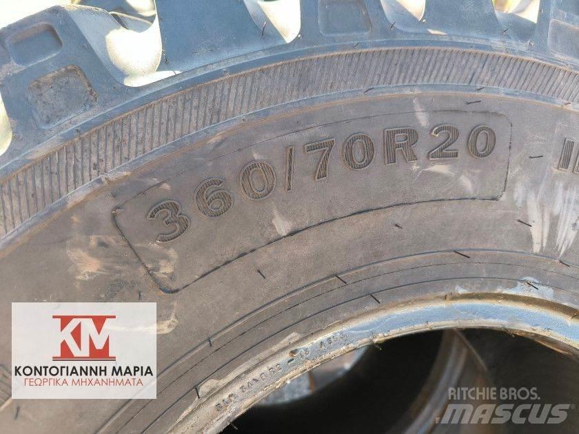 Alliance 360/70R20 Gume, kolesa in platišča