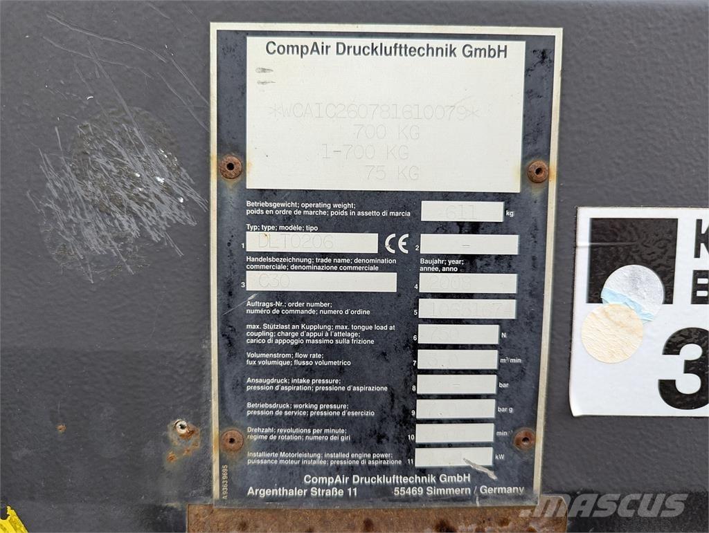 Compair C 30 Kompresorji