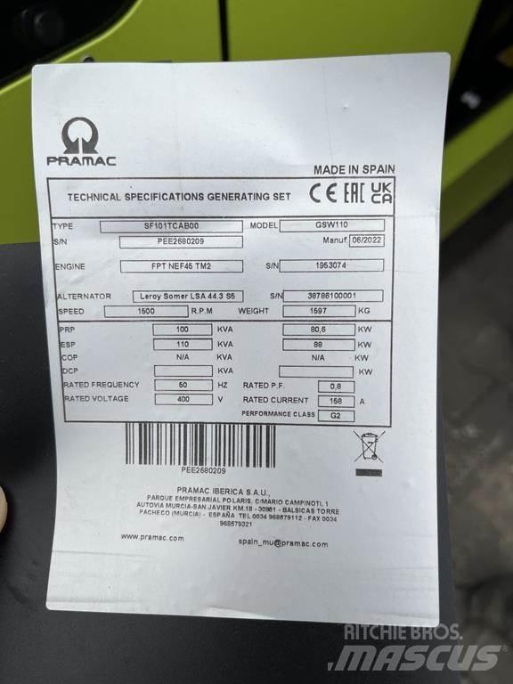 Pramac GSW110 Drugi agregati