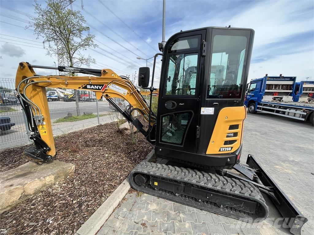 Sany SY 26 U Mini bagri <7t