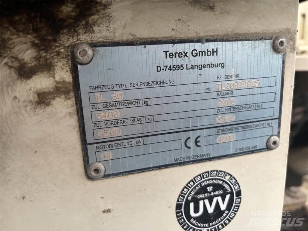 Terex TL 80 Kolesni nakladalci
