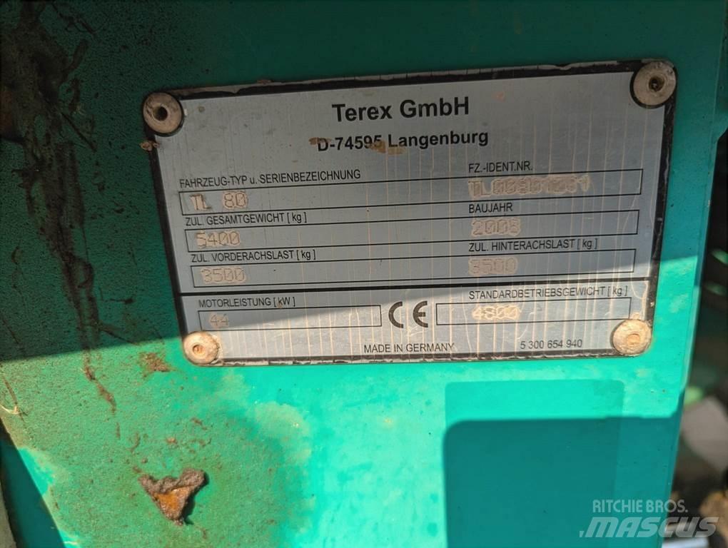 Terex TL 80 Kolesni nakladalci