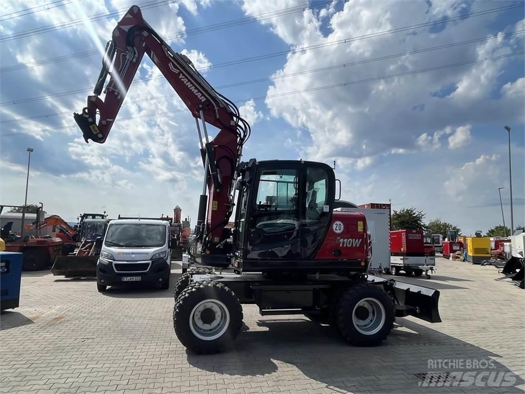 Yanmar B110W Bagri na kolesih