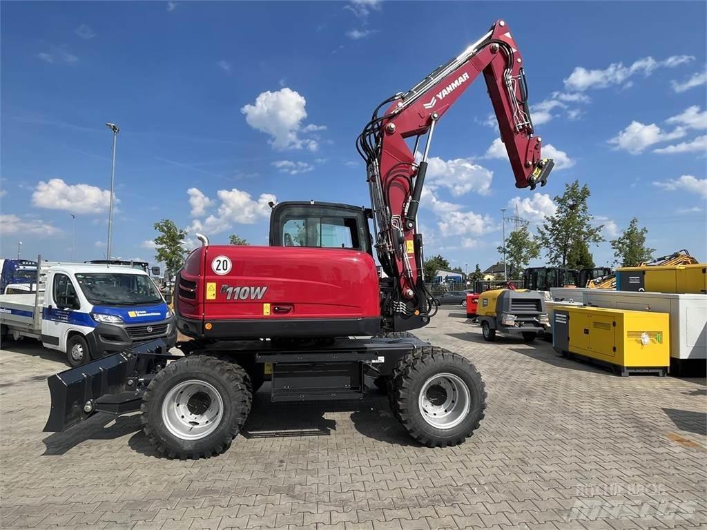 Yanmar B110W Bagri na kolesih