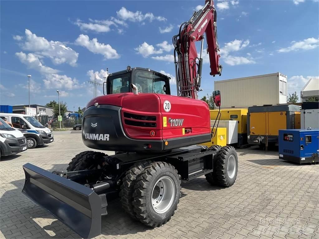Yanmar B110W Bagri na kolesih