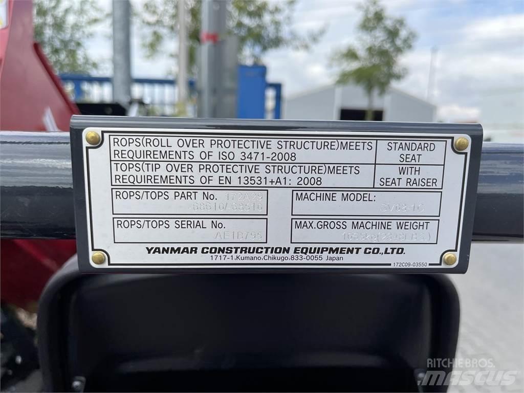 Yanmar SV08 Mini bagri <7t