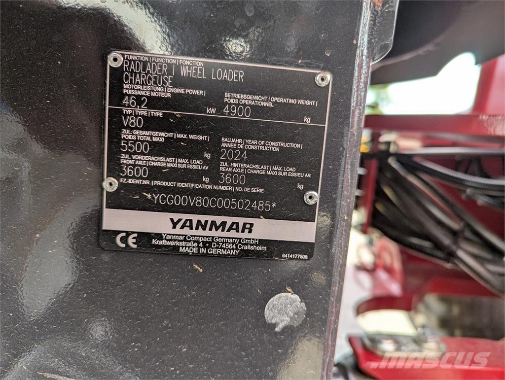 Yanmar V 80 Mini bagri <7t