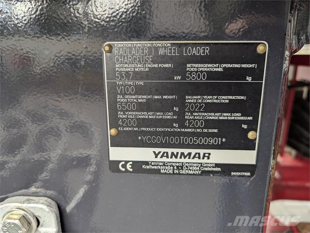 Yanmar V100 Kolesni nakladalci