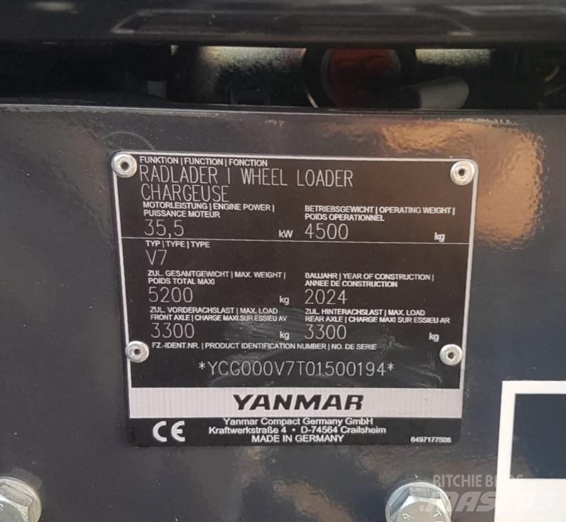 Yanmar V7 HW Kolesni nakladalci