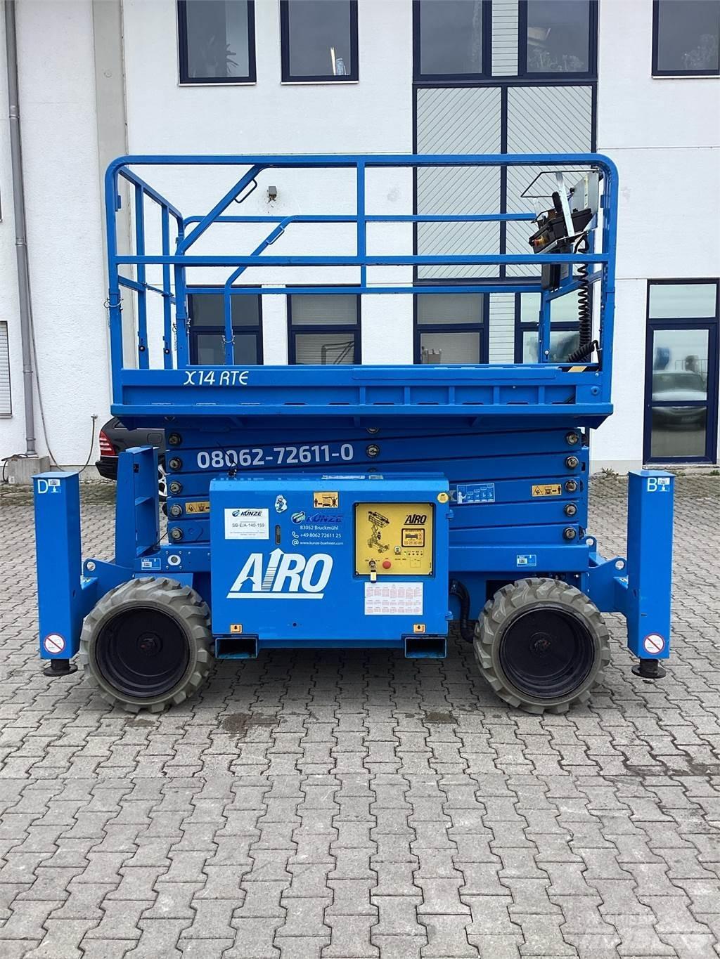 Airo X14-RTE Škarjaste dvižne ploščadi
