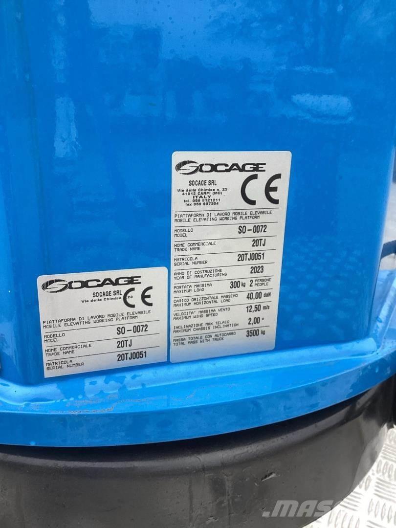 Socage 20TJ-Speed Avtokošare