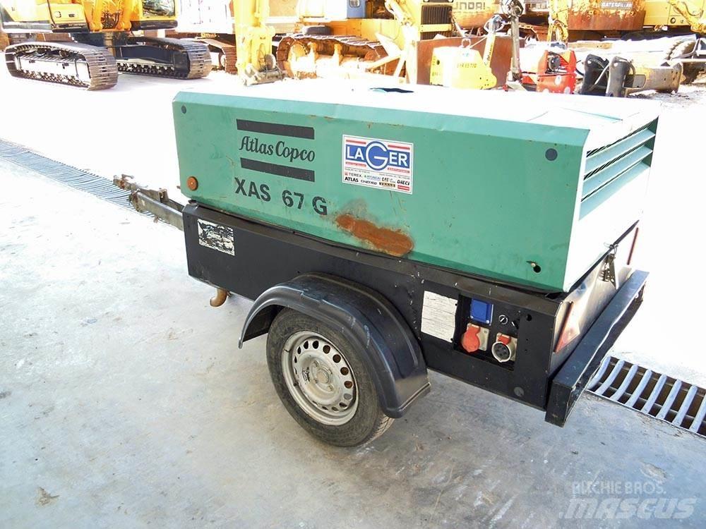 Atlas Copco XAS 67G Kompresorji