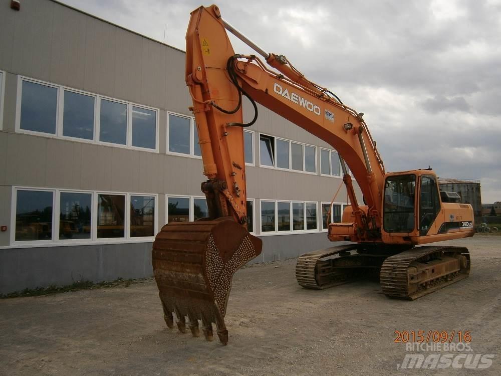 Daewoo SOLAR 340LCV Bagri goseničarji