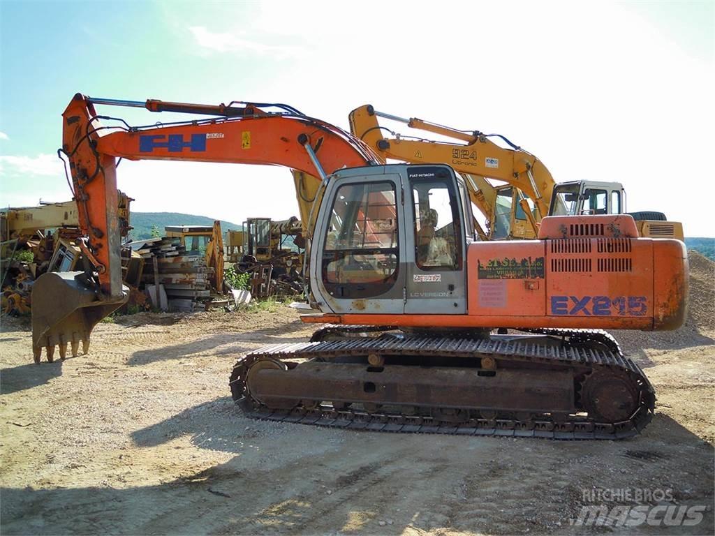 Fiat-Hitachi EX215 Bagri goseničarji