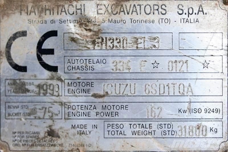 Fiat-Hitachi FH330 EL.3 Drugi deli