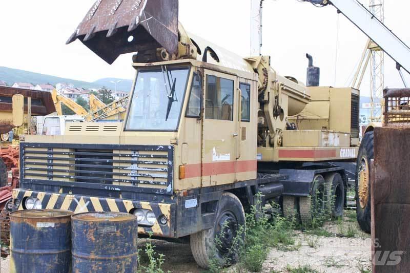 Gradall G660A Bagri na kolesih