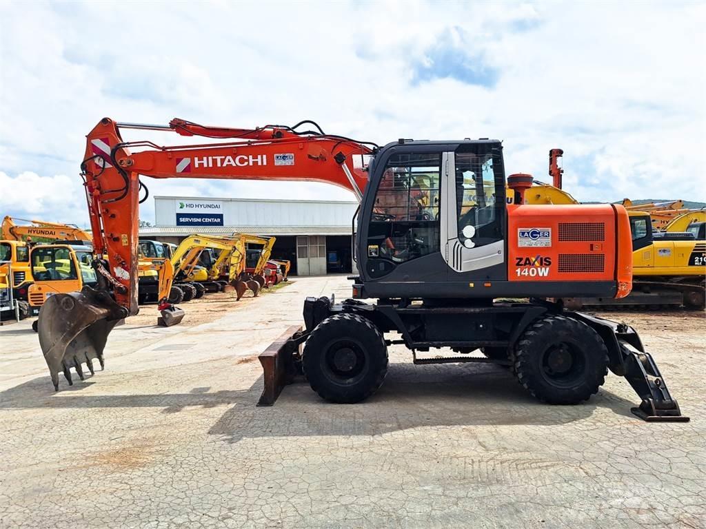 Hitachi ZX140W-3 Bagri na kolesih