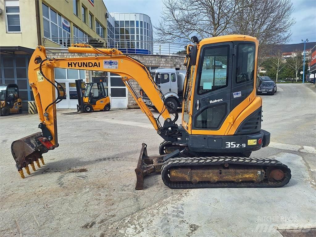 Hyundai 35Z-9 Mini bagri <7t