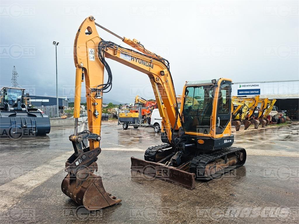 Hyundai 60CR-9A Mini bagri <7t