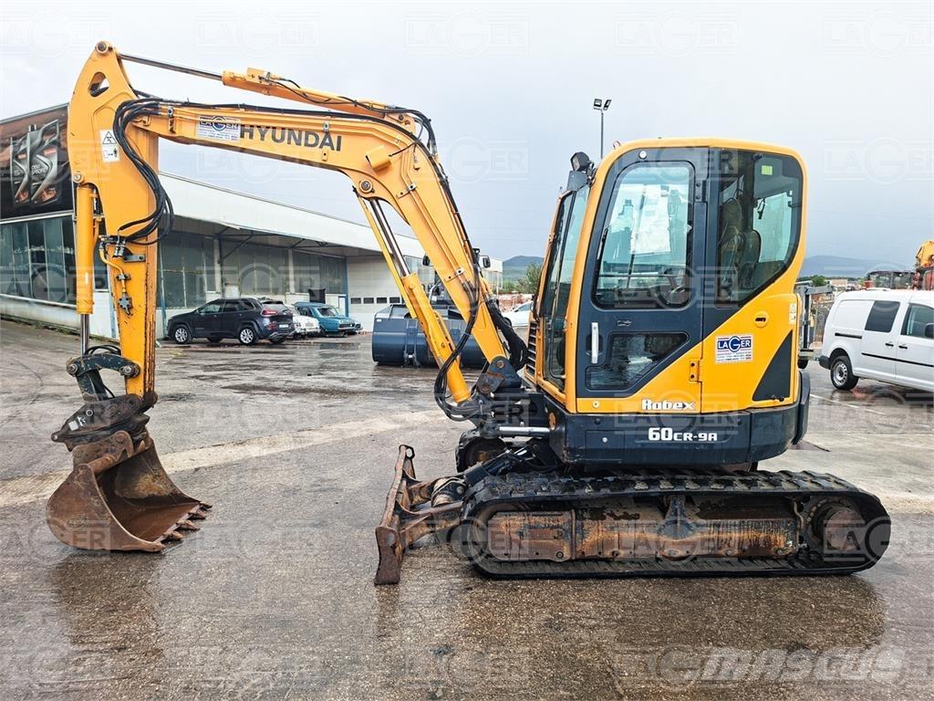 Hyundai 60CR-9A Mini bagri <7t
