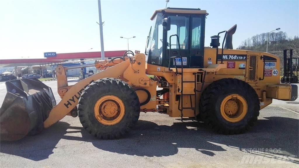 Hyundai HL760XTD-7 Kolesni nakladalci