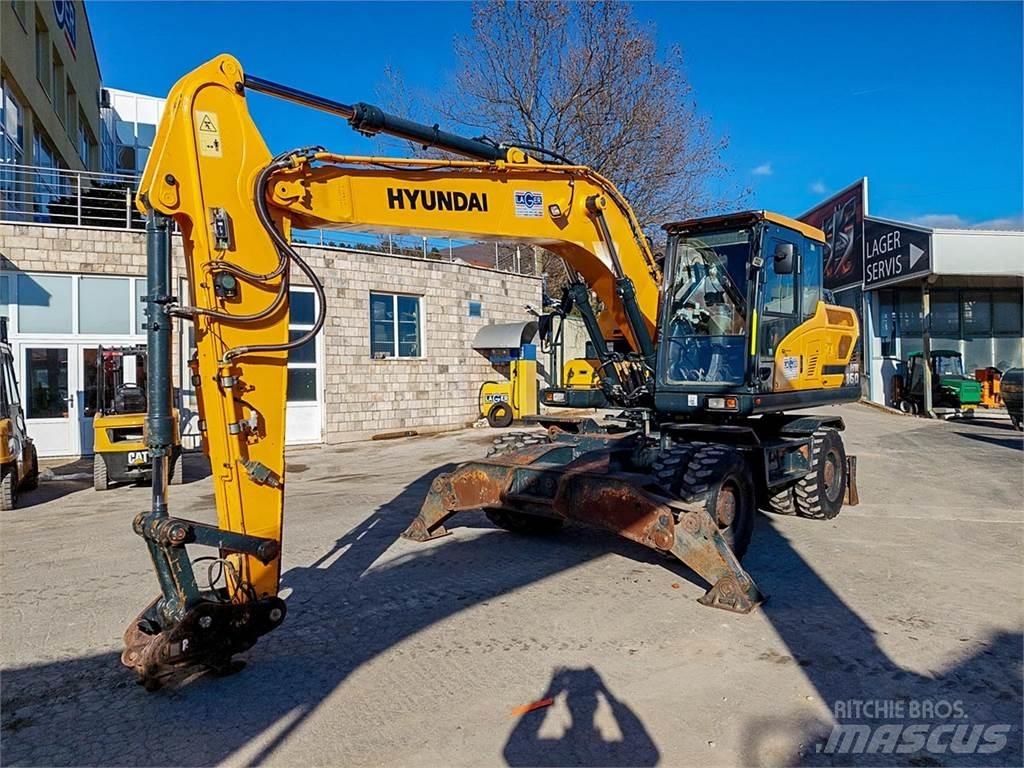 Hyundai HW160 Bagri na kolesih