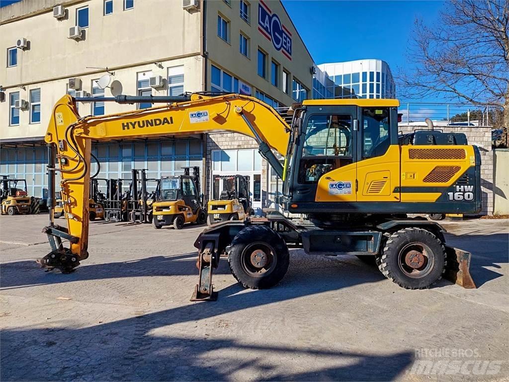 Hyundai HW160 Bagri na kolesih