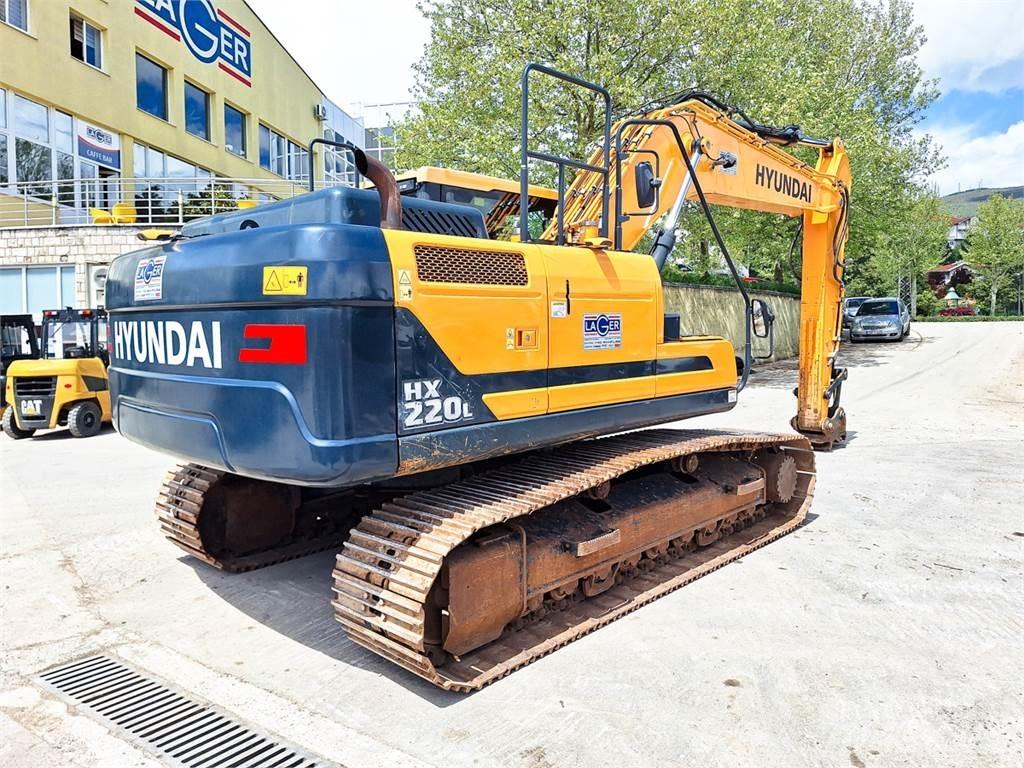 Hyundai HX220L Bagri goseničarji