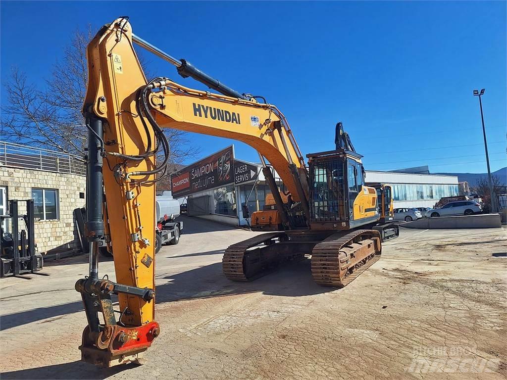 Hyundai HX300NL Bagri goseničarji