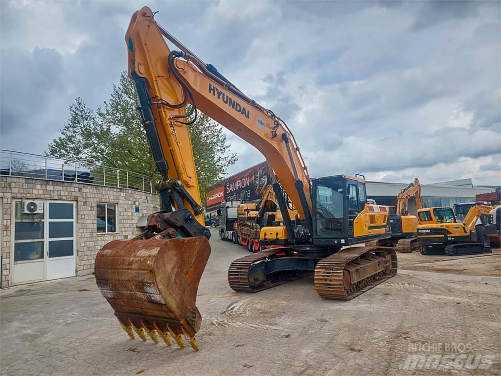 Hyundai HX330L Bagri goseničarji