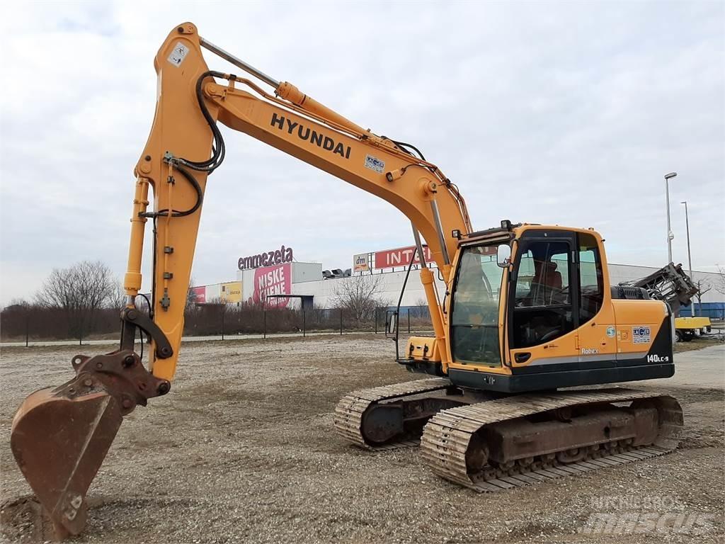 Hyundai R140LC-9 Bagri goseničarji
