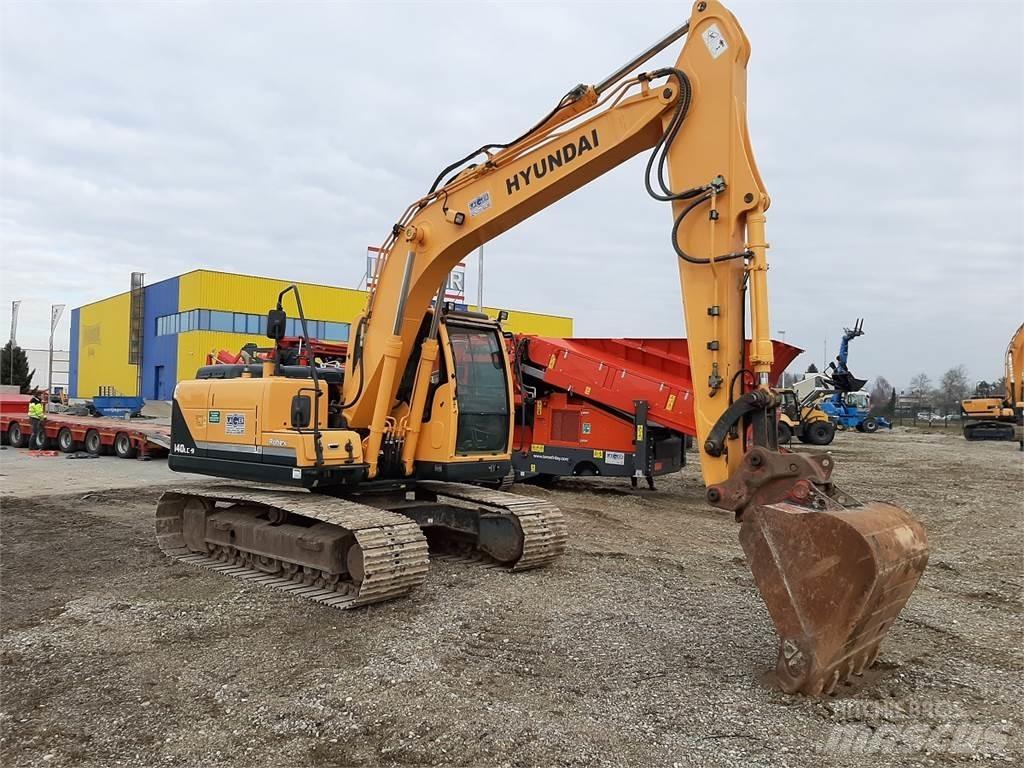 Hyundai R140LC-9 Bagri goseničarji