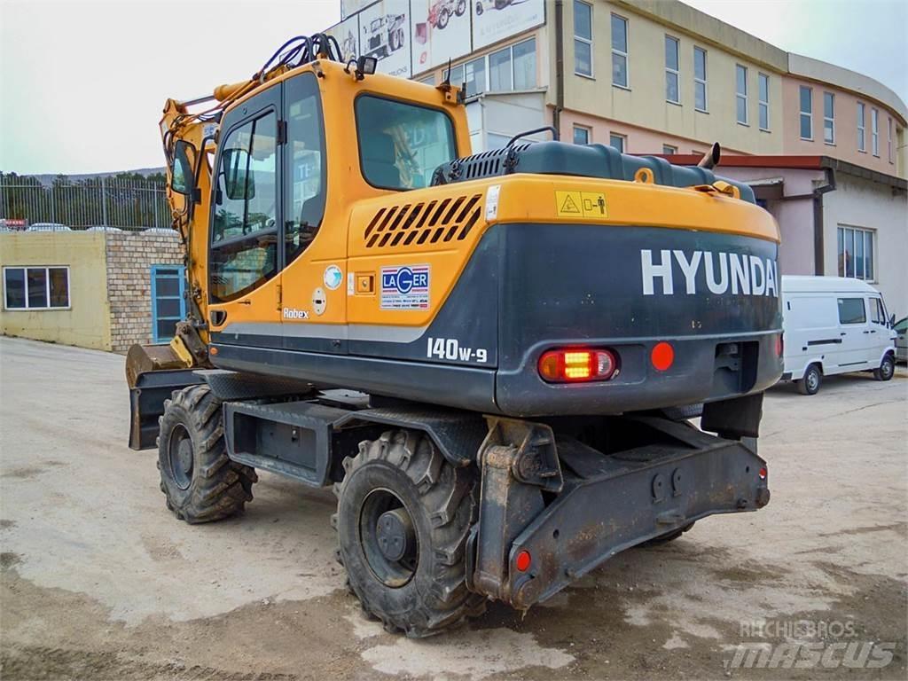 Hyundai R140W-9 Bagri na kolesih