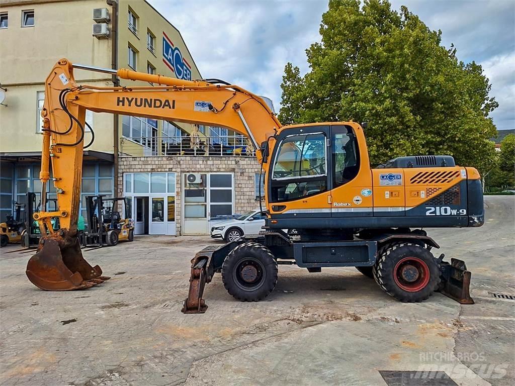 Hyundai R210W-9 Bagri na kolesih