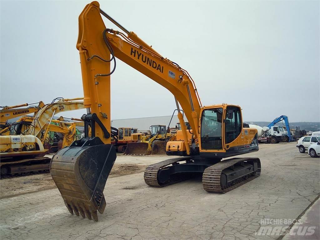 Hyundai R220LC-9S Bagri goseničarji