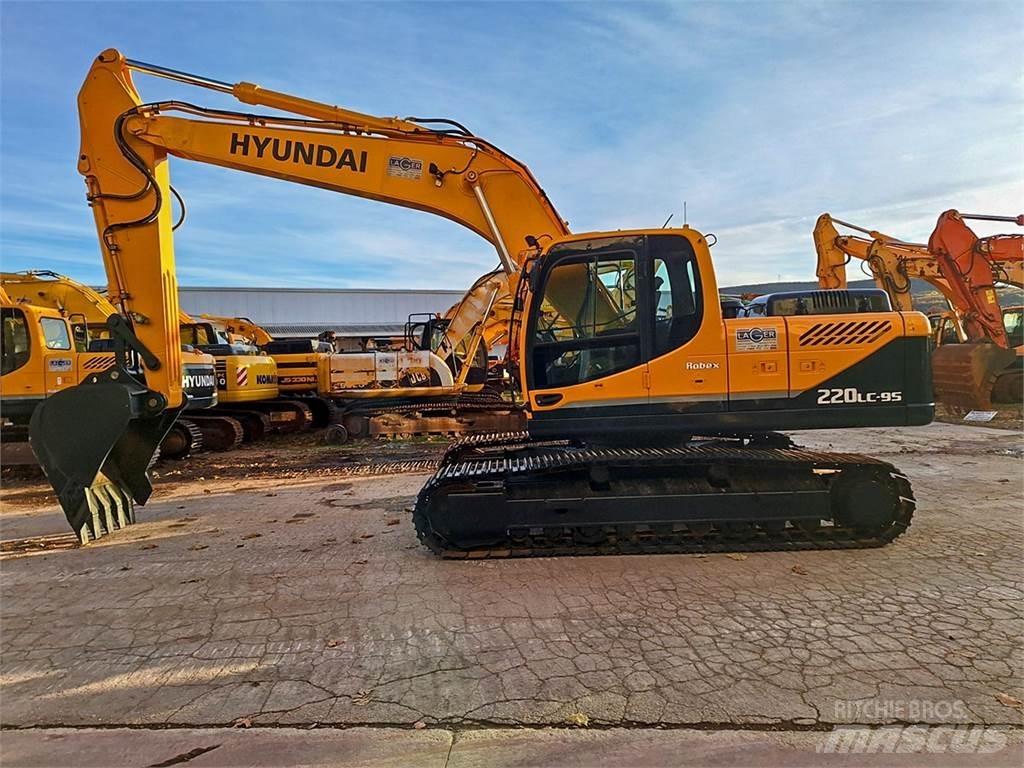 Hyundai R220LC-9S Bagri goseničarji