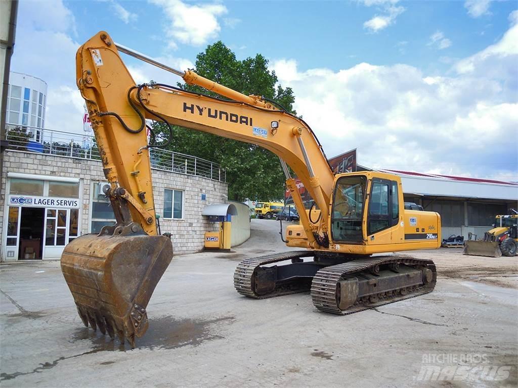 Hyundai R290NLC-7 Bagri goseničarji