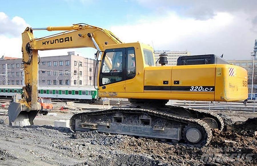 Hyundai R320LC-7 Drugi deli
